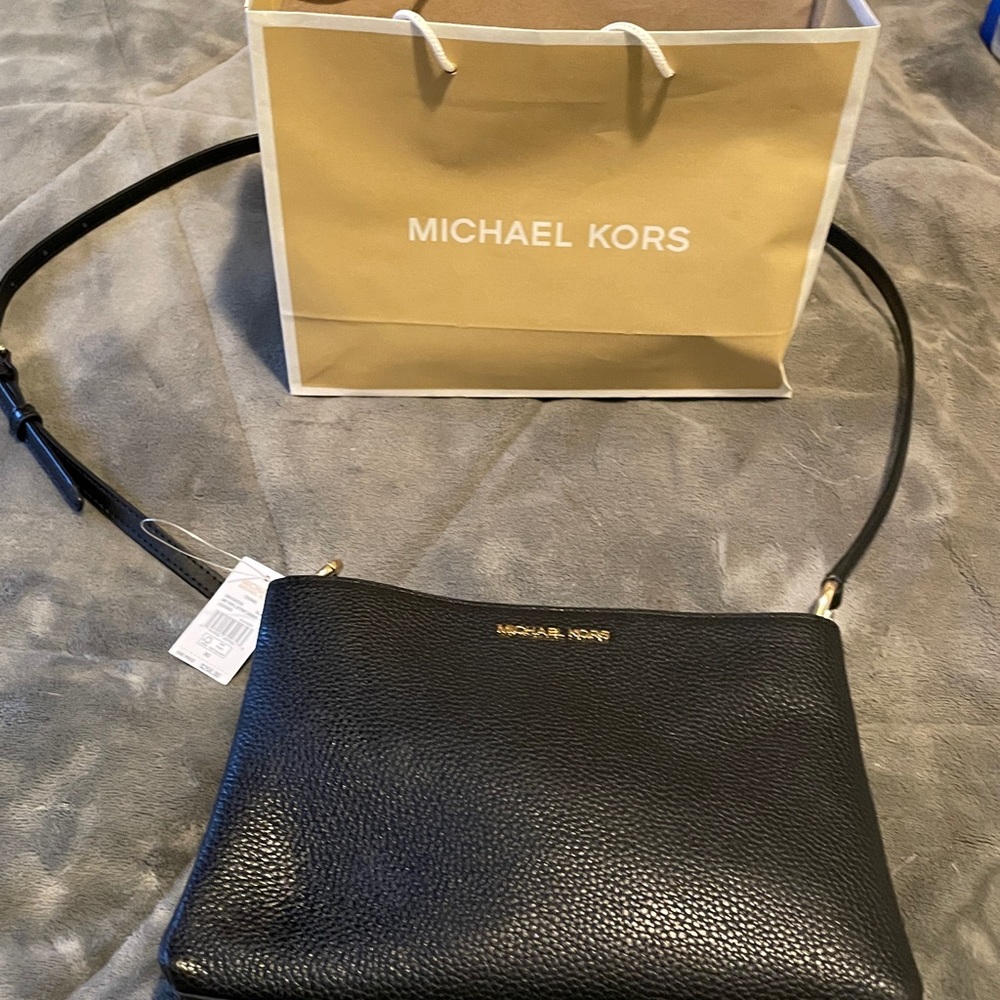 Michael Kors Black Crossbody Bag - Picture 5 of 6